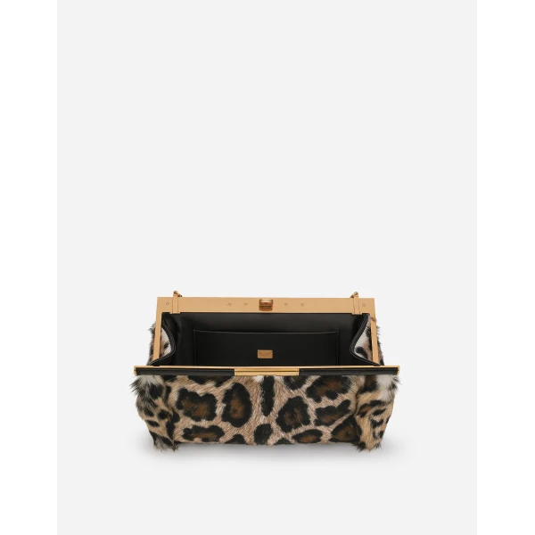 Beige Dolce & Gabbana Large Marlene shoulder bag, view 5 | Shoulder & Crossbody Bags