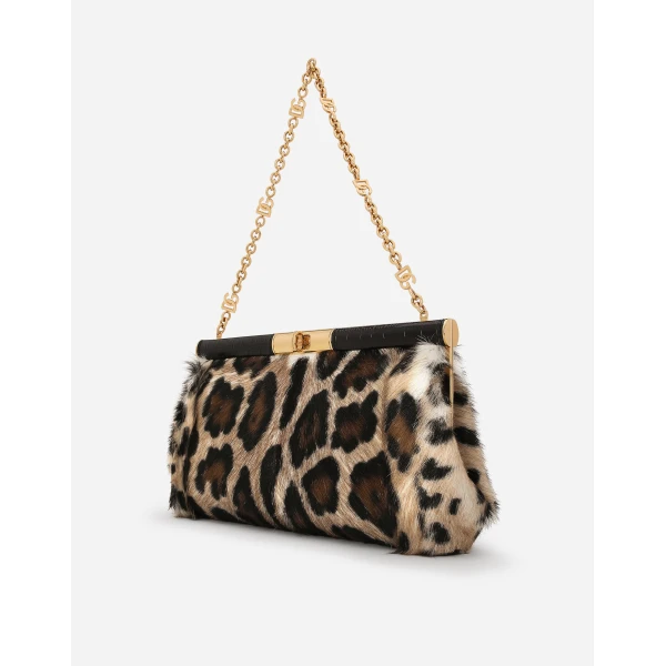 Beige Dolce & Gabbana Large Marlene shoulder bag, view 6 | Shoulder & Crossbody Bags