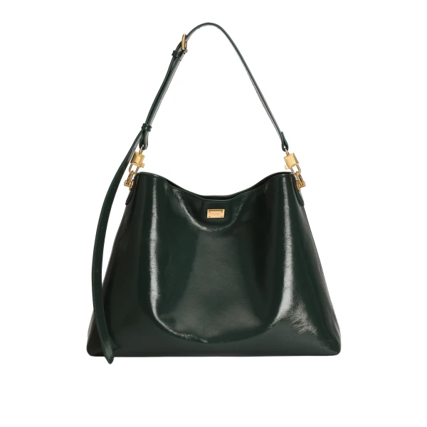 Large Vittoria calfskin shoulder bag