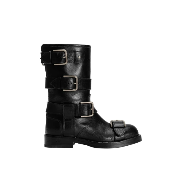 Black Dolce & Gabbana Leather ankle boots | Boots