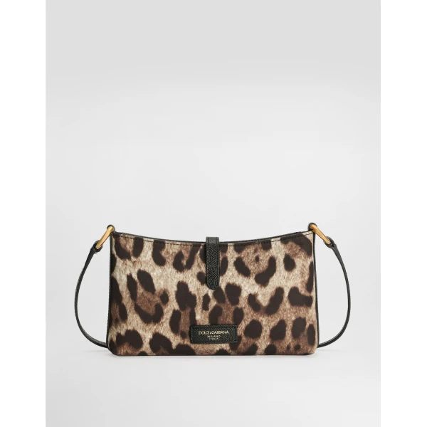 Print Dolce & Gabbana Leopard-print lock shoulder bag, view 5 | Shoulder & Crossbody Bags