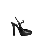 Black Dolce & Gabbana Lizard skin slingbacks | Heels