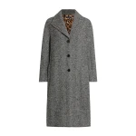 Multicolour Dolce & Gabbana Long chevron coat | Coats