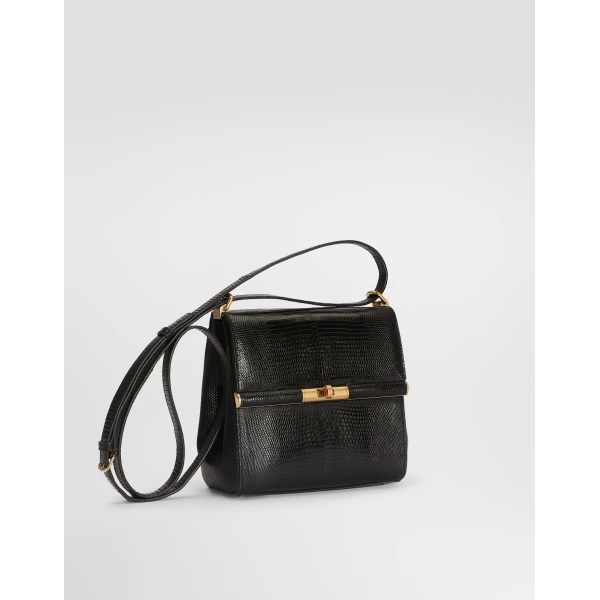 Black Dolce & Gabbana Marlene City Bag, view 2 | Totes & Top-Handle Bags