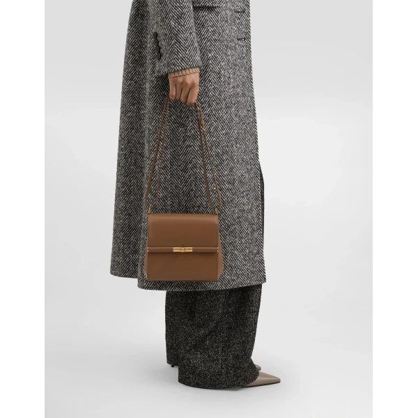 Brown Dolce & Gabbana Marlene city bag, view 2 | Shoulder & Crossbody Bags