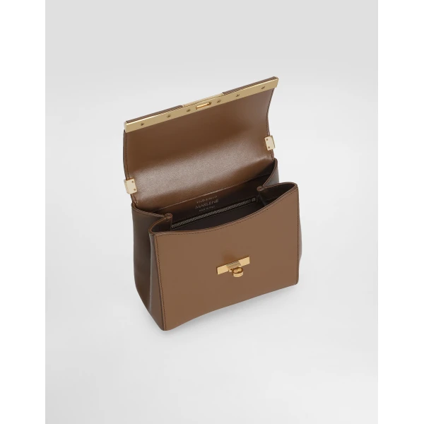 Brown Dolce & Gabbana Marlene city bag, view 5 | Shoulder & Crossbody Bags