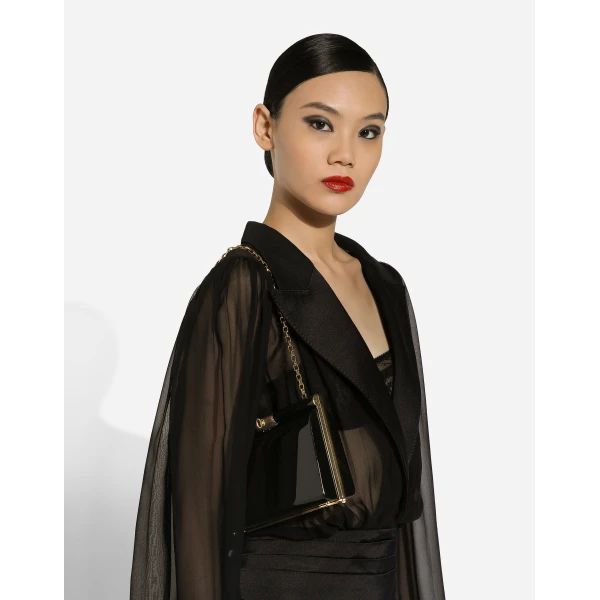 Black Dolce & Gabbana Marlene handbag, view 2 | Shoulder & Crossbody Bags
