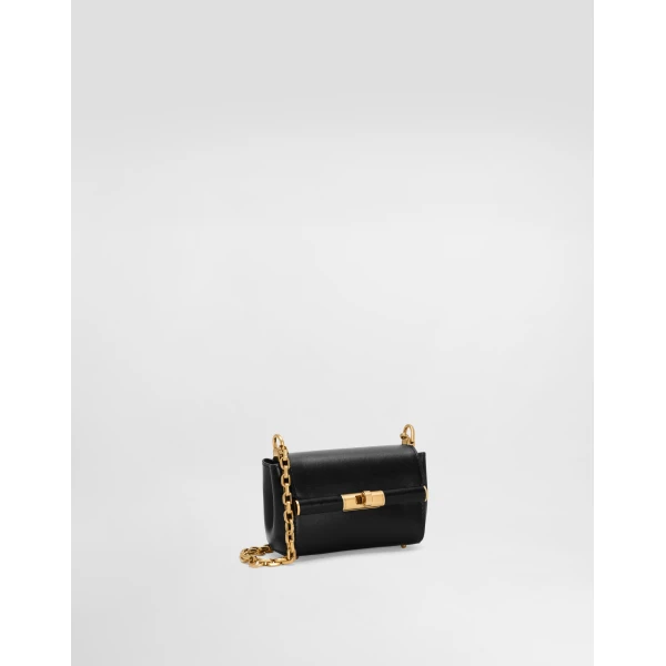 Black Dolce & Gabbana Marlene micro bag, view 2 | Mini Bags