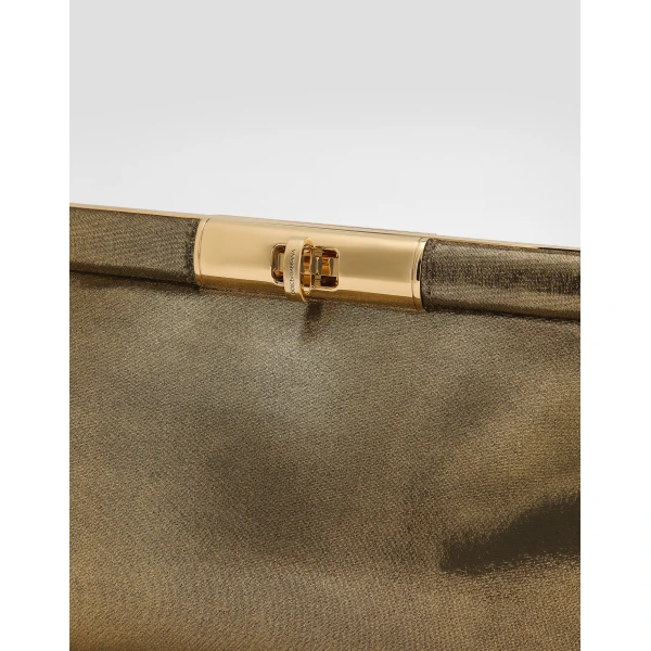 Gold Dolce & Gabbana Marlene shoulder bag, view 5 | Shoulder & Crossbody Bags