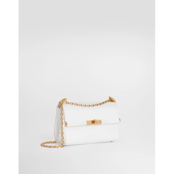White Dolce & Gabbana Marlene shoulder bag, view 2 | Shoulder & Crossbody Bags