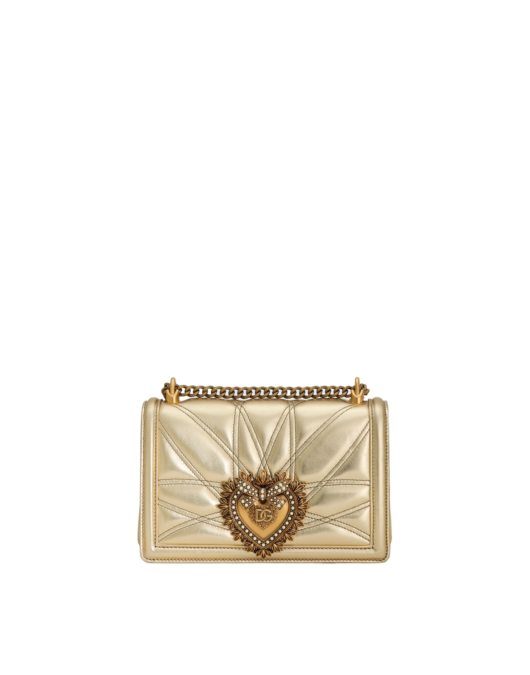 Dolce & Gabbana Medium Devotion bag in quilted nappa leather