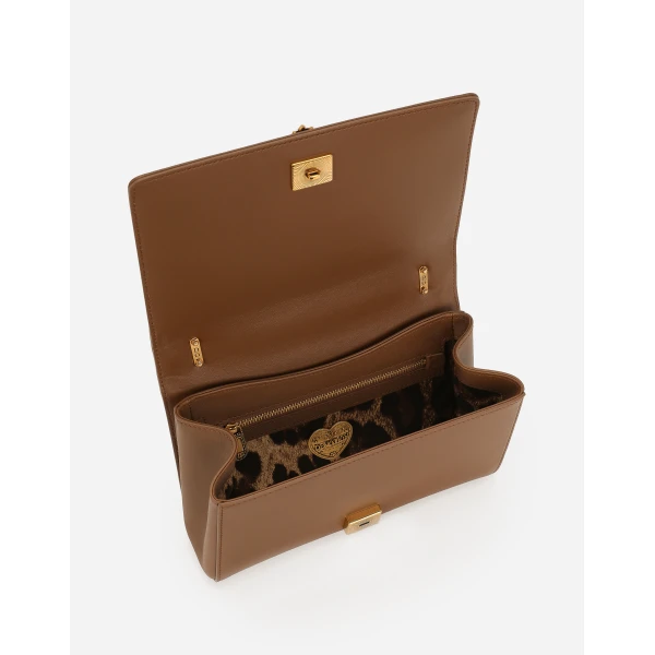 Beige Dolce & Gabbana Medium Devotion shoulder bag, view 5 | Shoulder & Crossbody Bags