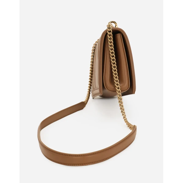 Beige Dolce & Gabbana Medium Devotion shoulder bag, view 6 | Shoulder & Crossbody Bags