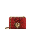 Red Dolce & Gabbana Medium Devotion shoulder bag | Shoulder & Crossbody Bags