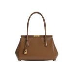 Brown Dolce & Gabbana Medium Marlene Everyday bag in palmellato calfskin | Totes & Top-Handle Bags
