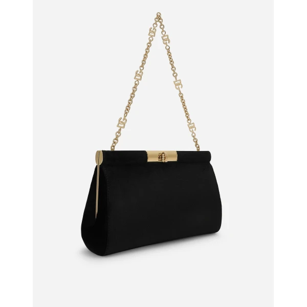 Black Dolce & Gabbana Medium Marlene shoulder bag, view 6 | Shoulder & Crossbody Bags