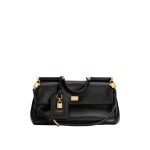 Black Dolce & Gabbana Medium My Sicily handbag in plongé calfskin | Totes & Top-Handle Bags