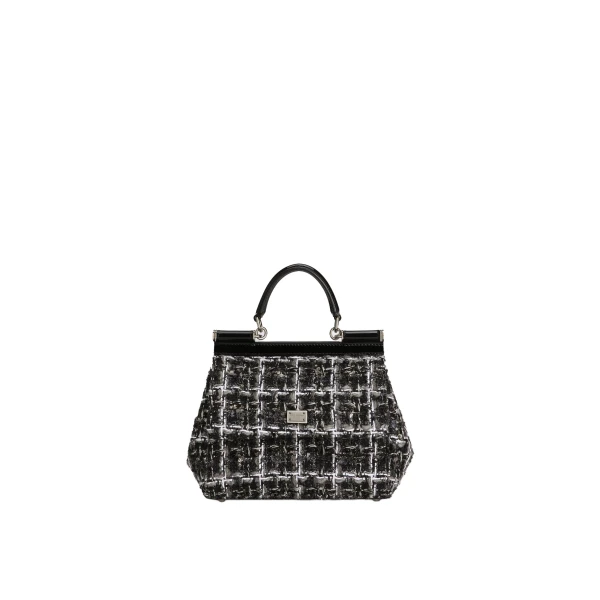 Medium Sicily boucle handbag