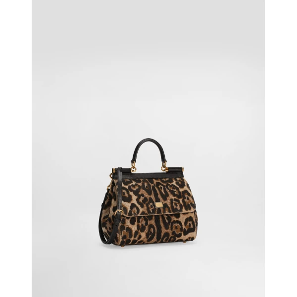 Multicolour Dolce & Gabbana Medium Sicily handbag, view 3 | Totes & Top-Handle Bags