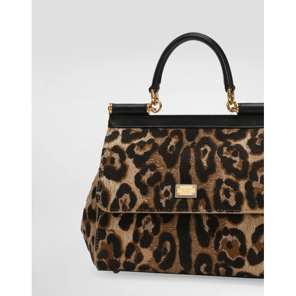 Multicolour Dolce & Gabbana Medium Sicily handbag, view 6 | Totes & Top-Handle Bags