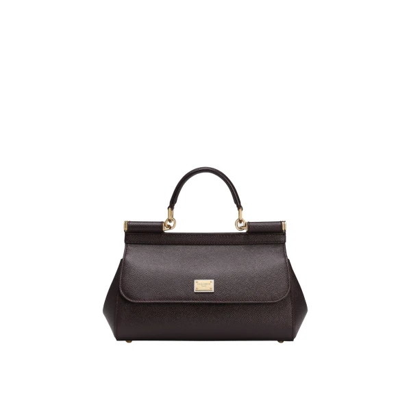 Medium Sicily handbag in dauphine calfskin