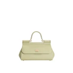 Green Dolce & Gabbana Medium Sicily handbag in dauphine calfskin | Totes & Top-Handle Bags