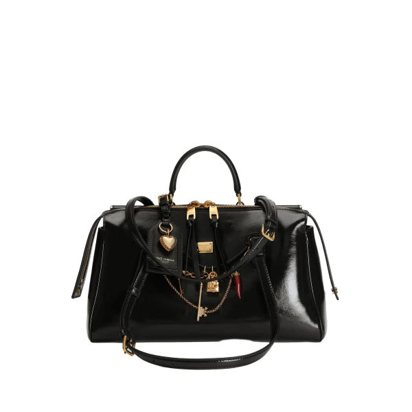 Multicolour Dolce & Gabbana Medium Vittoria calfskin handbag | Shoulder & Crossbody Bags