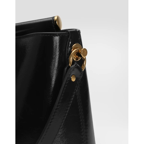 Print Dolce & Gabbana Medium Vittoria calfskin handbag, view 6 | Shoulder & Crossbody Bags
