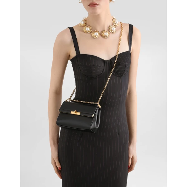 Black Dolce & Gabbana Mini Marlene City bag, view 2 | Mini Bags
