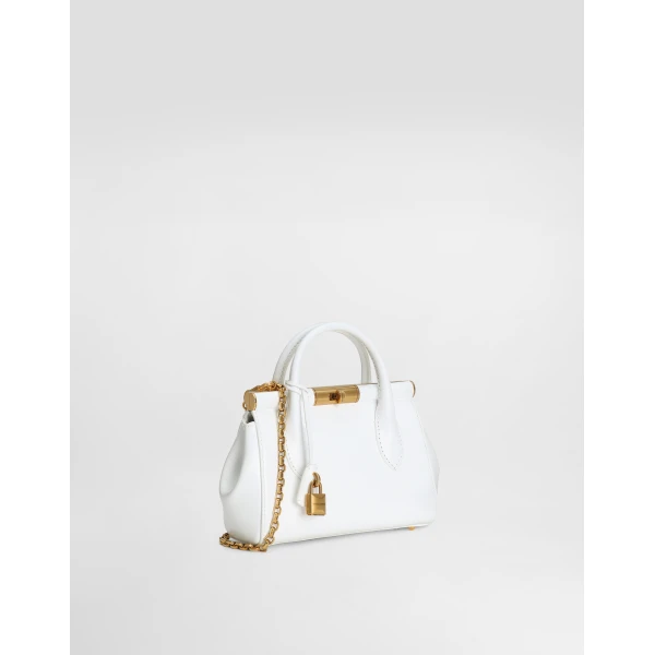 White Dolce & Gabbana Mini Marlene Day Bag, view 3 | Mini Bags