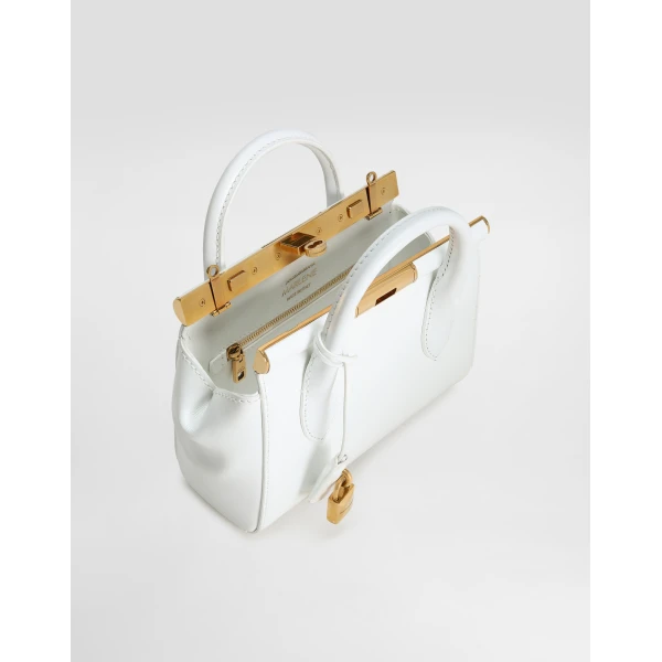 White Dolce & Gabbana Mini Marlene Day Bag, view 5 | Mini Bags