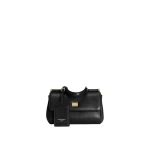 Black Dolce & Gabbana Mini My Sicily handbag in plongé calfskin | Mini Bags