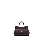 Bordeaux Dolce & Gabbana Mini Sicily handbag in dauphine calfskin | Mini Bags