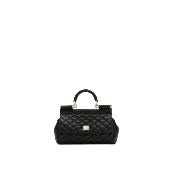 Mini Sicily handbag in quilted nappa leather