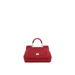 Multicolour Dolce & Gabbana Mini Sicily handbag in woven nappa leather | Mini Bags