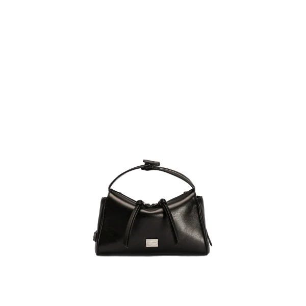 Black Dolce & Gabbana Mini Vittoria calfskin handbag | Mini Bags