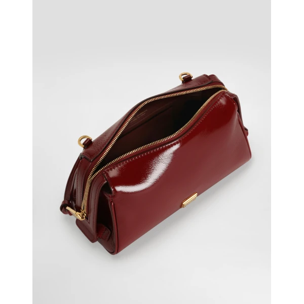 Red Dolce & Gabbana Mini Vittoria calfskin handbag, view 5 | Mini Bags