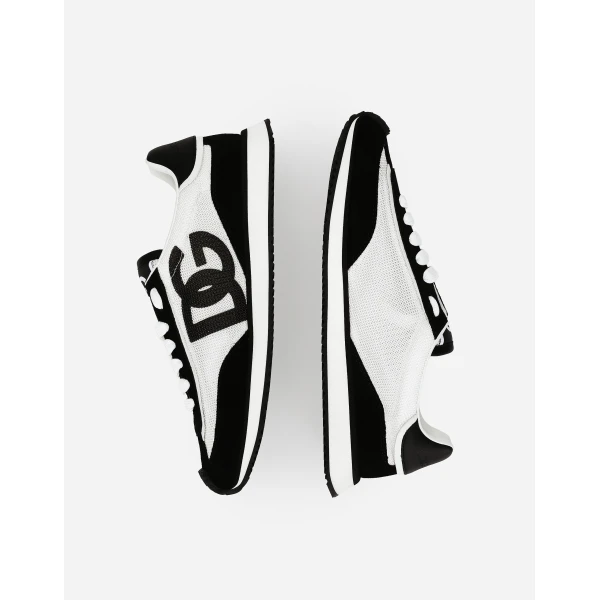 Multicolour Dolce & Gabbana Mixed-material DG CUSHION sneakers, view 5 | Sneakers