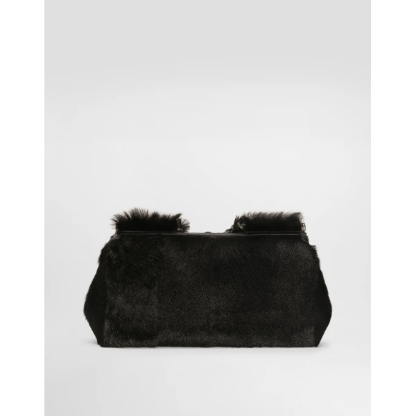 Black Dolce & Gabbana My Sicily bag, view 6 | Totes & Top-Handle Bags