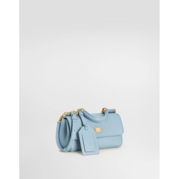 Azure Dolce & Gabbana My Sicily handbag, view 2 | Totes & Top-Handle Bags