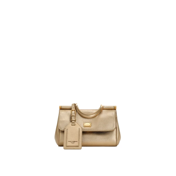 Gold Dolce & Gabbana My Sicily handbag | Totes & Top-Handle Bags