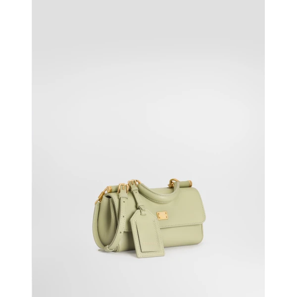 Green Dolce & Gabbana My Sicily handbag, view 2 | Totes & Top-Handle Bags