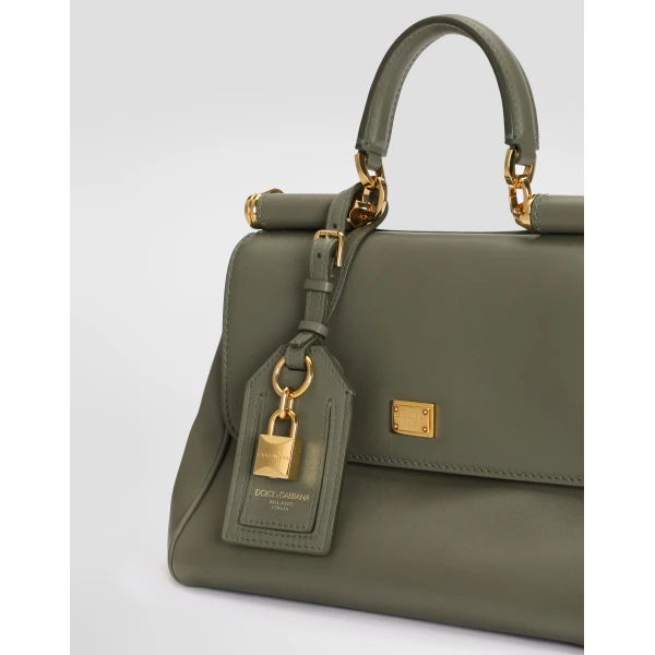Green Dolce & Gabbana My Sicily handbag, view 5 | Totes & Top-Handle Bags