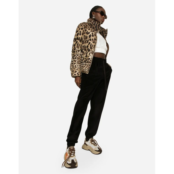 Animal Print Dolce & Gabbana Padded leopard-print nylon jacket, view 2 | Jackets
