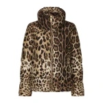 Animal Print Dolce & Gabbana Padded leopard-print nylon jacket | Jackets