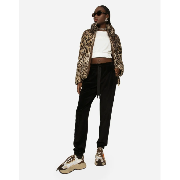Animal Print Dolce & Gabbana Padded leopard-print nylon jacket, view 5 | Jackets