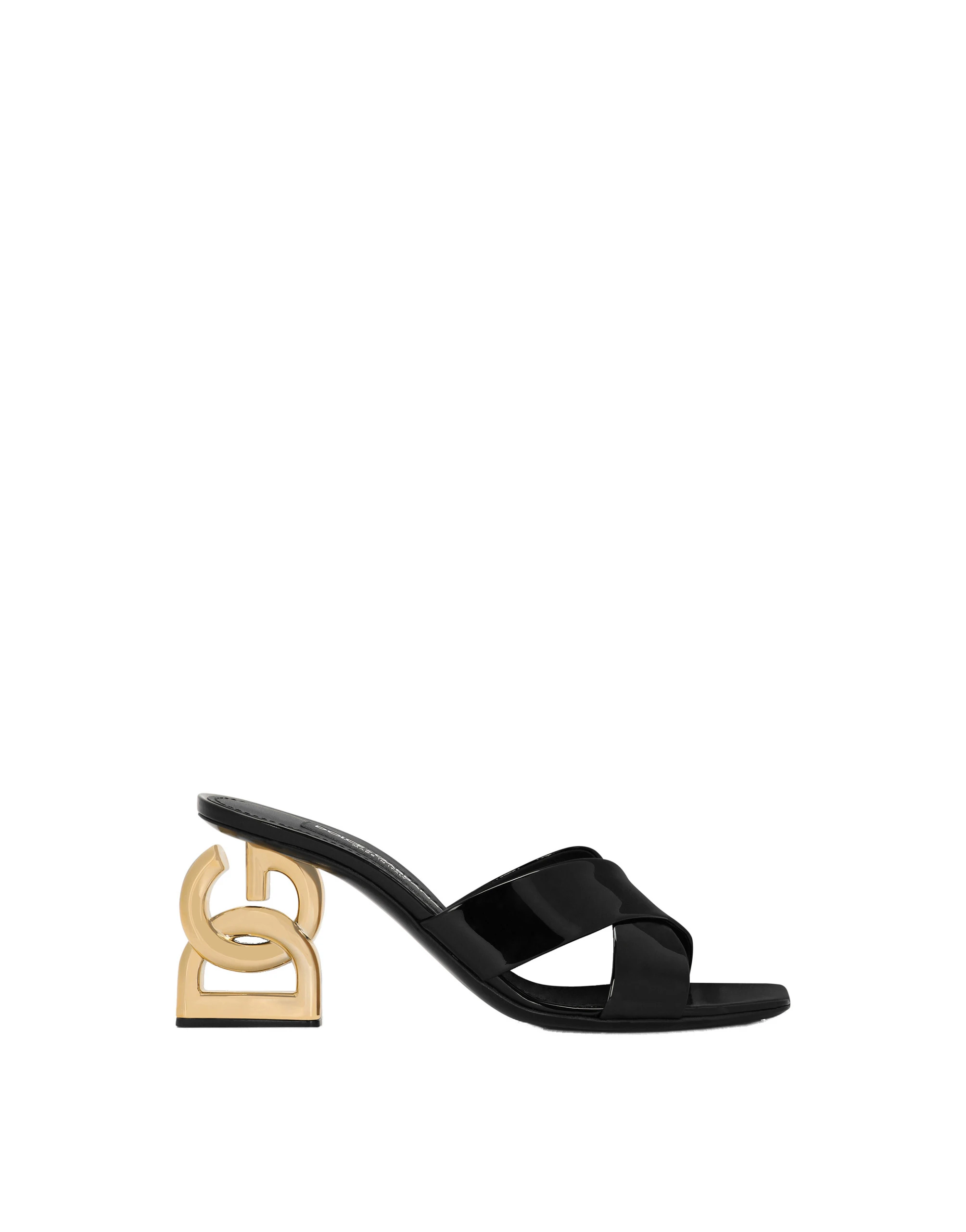 Dolce & Gabbana Patent leather 3.5 mules