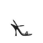 Black Dolce & Gabbana Polished calfskin sandals | Sandals