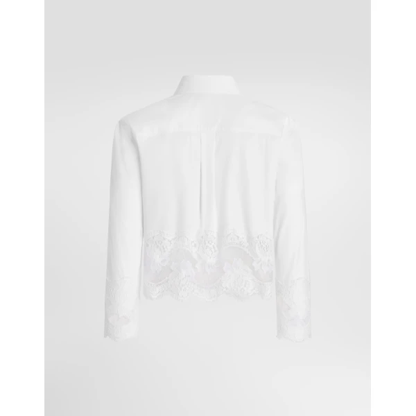 Black Dolce & Gabbana Poplin shirt, view 2 | Shirts