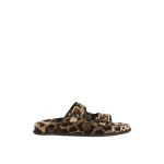 Print Dolce & Gabbana Printed velvet sliders | Flip Flops & Slides